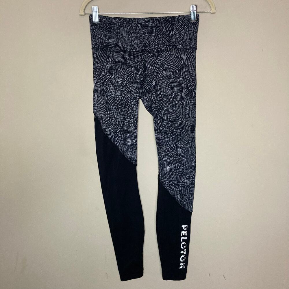 Lululemon X Peloton Speed Wunder Tight Asym Free Spirit Ice Grey Black Size 6